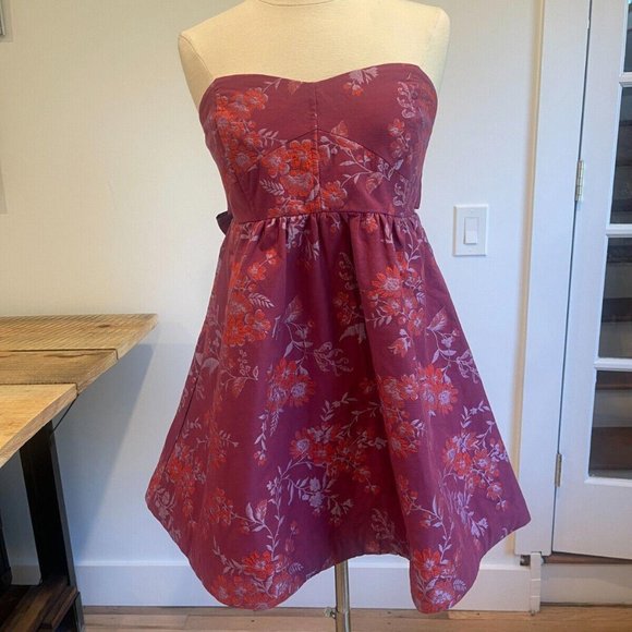 055 Free People Matilda Mini Dress Size Medium - Picture 4 of 9